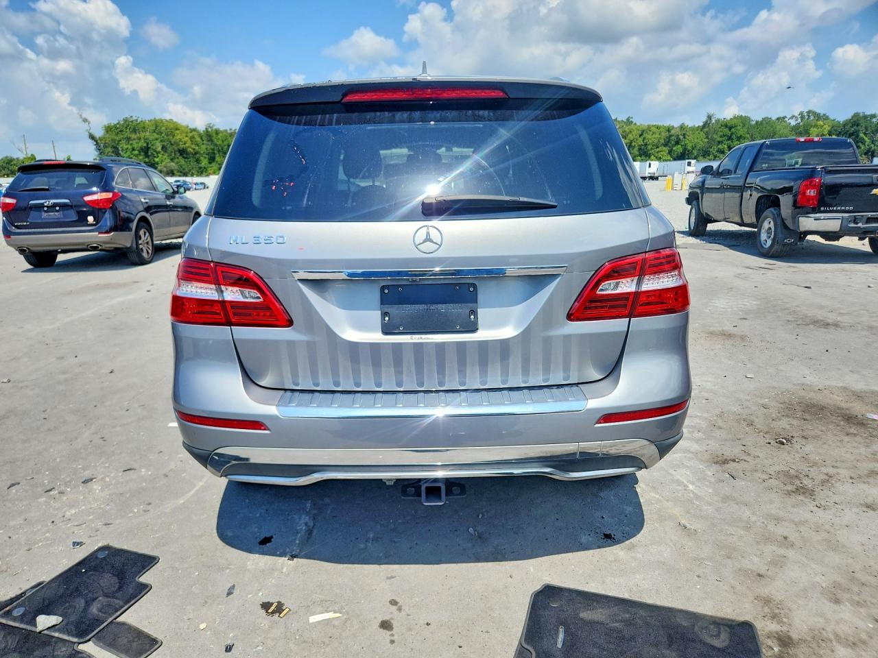 2015 Mercedes-benz Ml 350 Gray vin: 4JGDA5JB2FA618592
