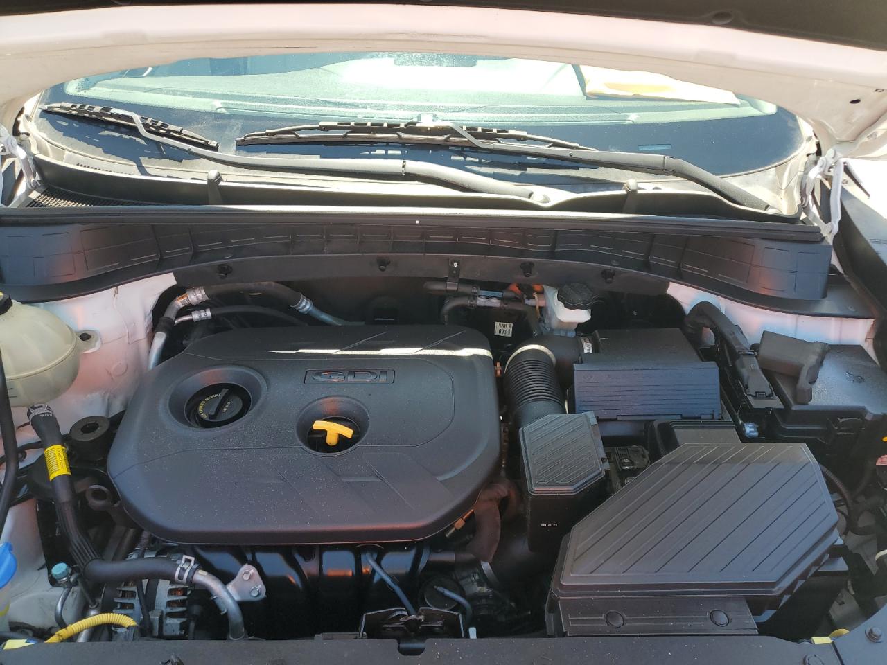 2018 Hyundai Tucson Se Белый vin: KM8J23A47JU676842