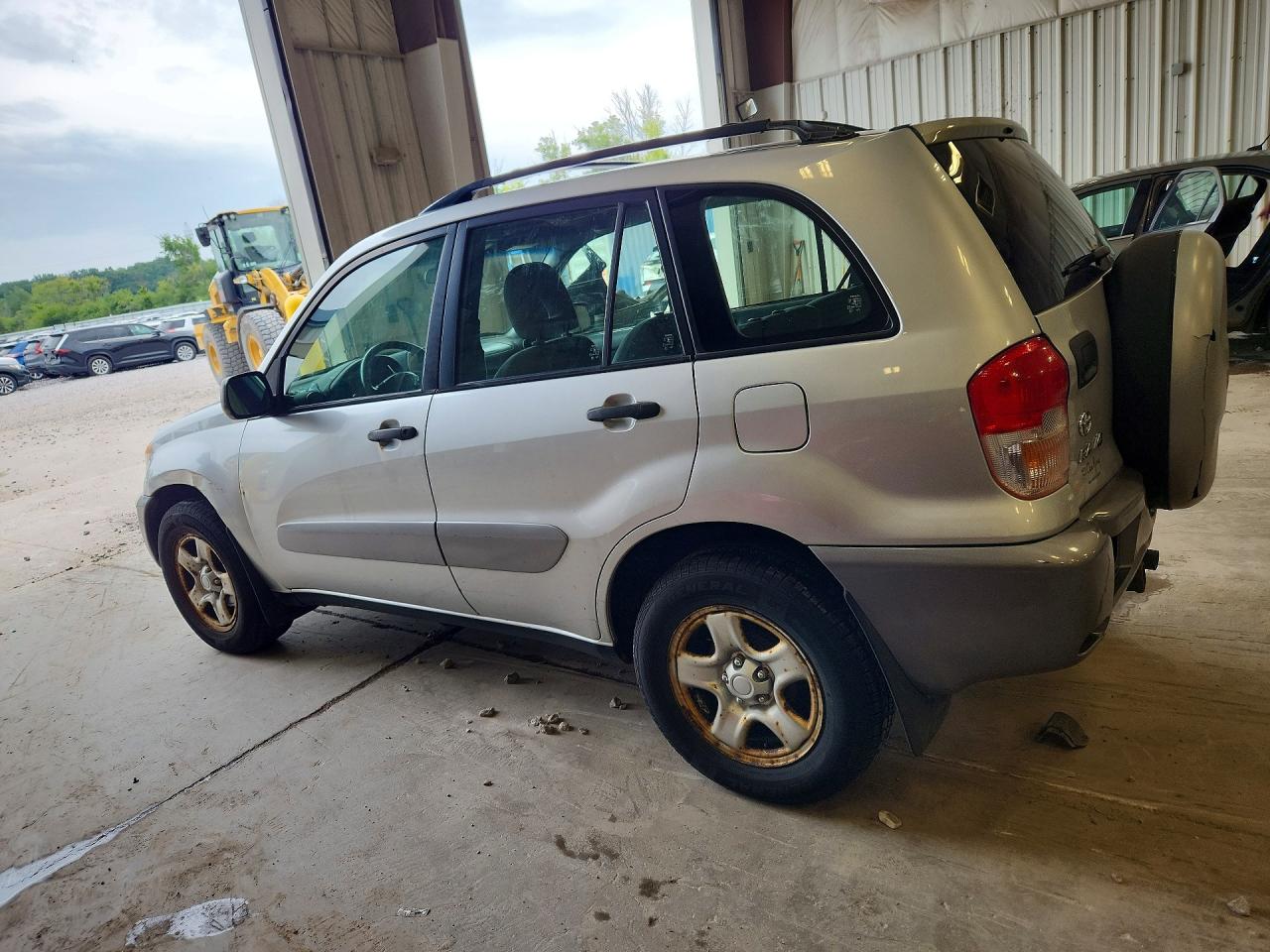2003 Toyota Rav4 Base Silver vin: JTEGH20V930114772