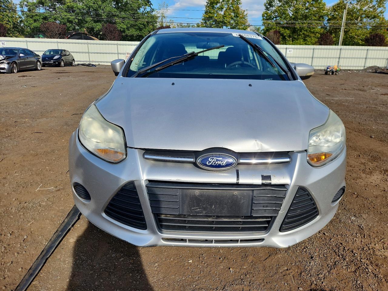 2013 Ford Focus Se Серебряный vin: 1FADP3F26DL314866