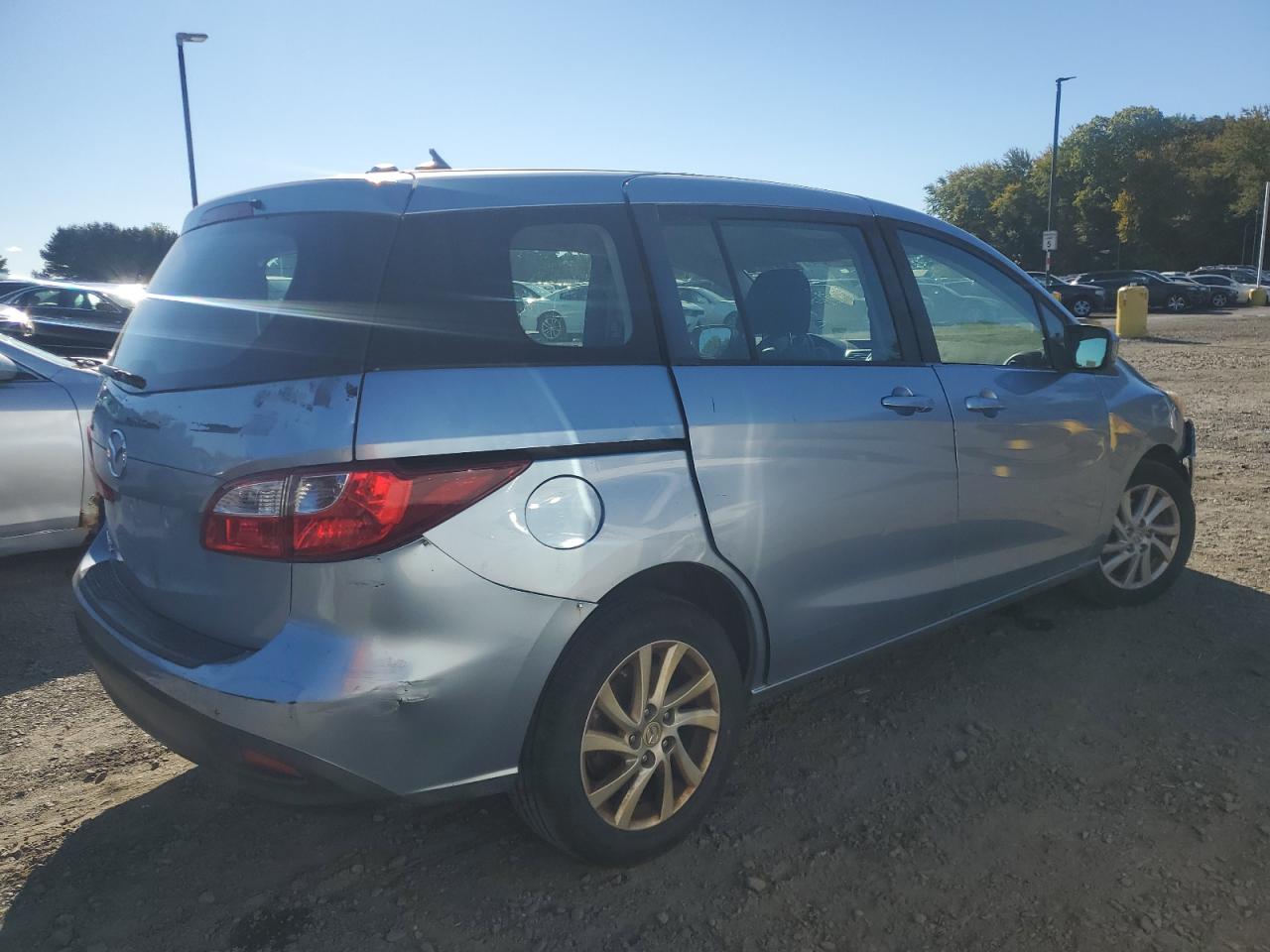 2012 Mazda 5 Blue vin: JM1CW2BL2C0100216