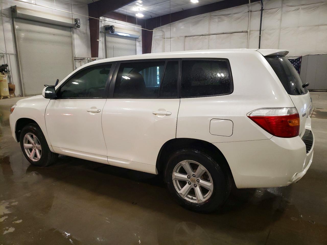 2008 Toyota Highlander Base White vin: JTEES41A882038862