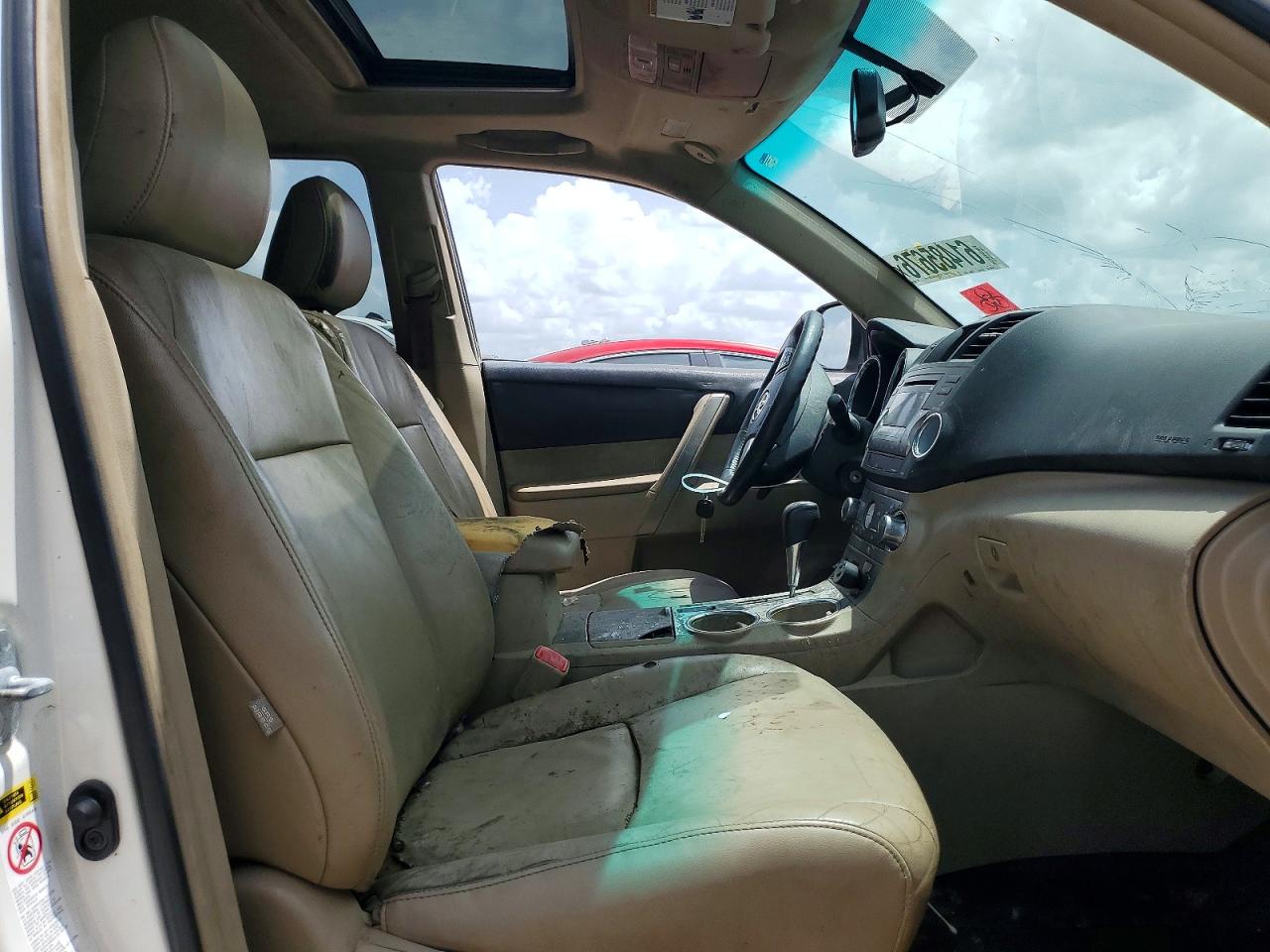 2012 Toyota Highlander Se White vin: 5TDZK3EH2CS069310