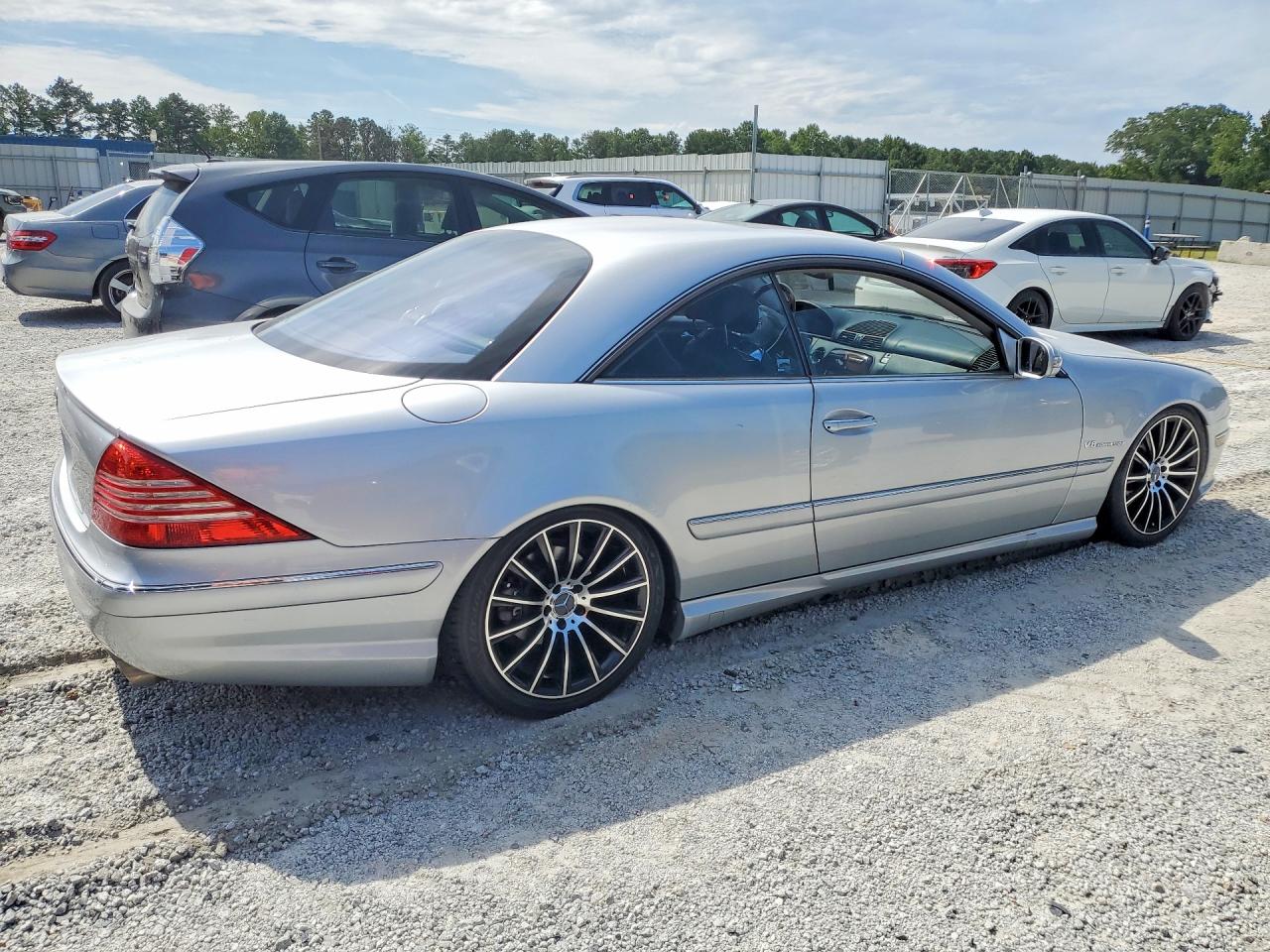2003 Mercedes-benz Cl 500 Silver vin: WDBPJ75J53A031425
