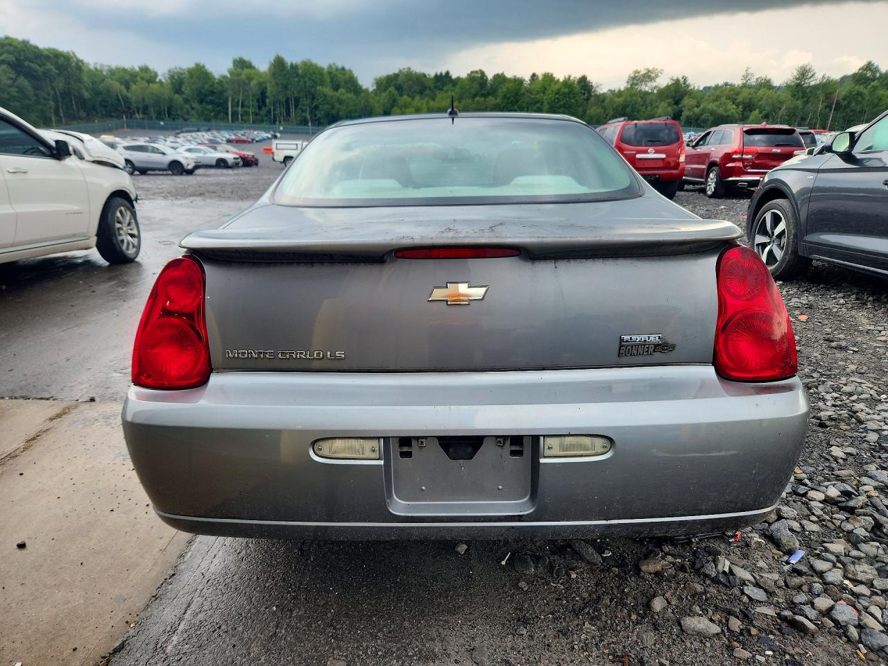 2006 Chevrolet Monte Carlo Ls Gray vin: 2G1WJ16K169190825