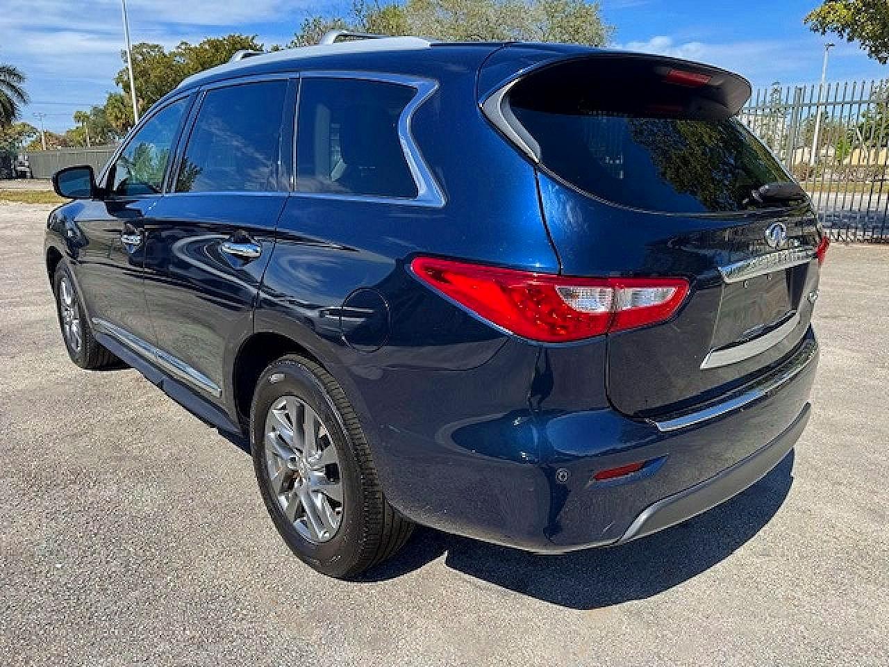 2015 Infiniti Qx60 Base Blue vin: 5N1AL0MM5FC537782