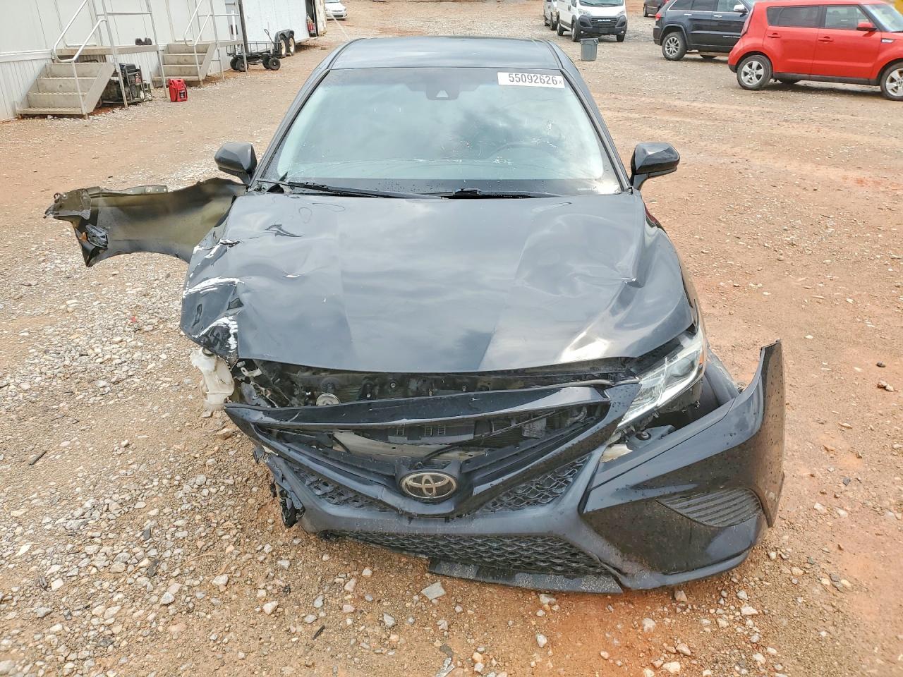 2019 Toyota Camry Se Черный vin: 4T1B11HK2KU268573