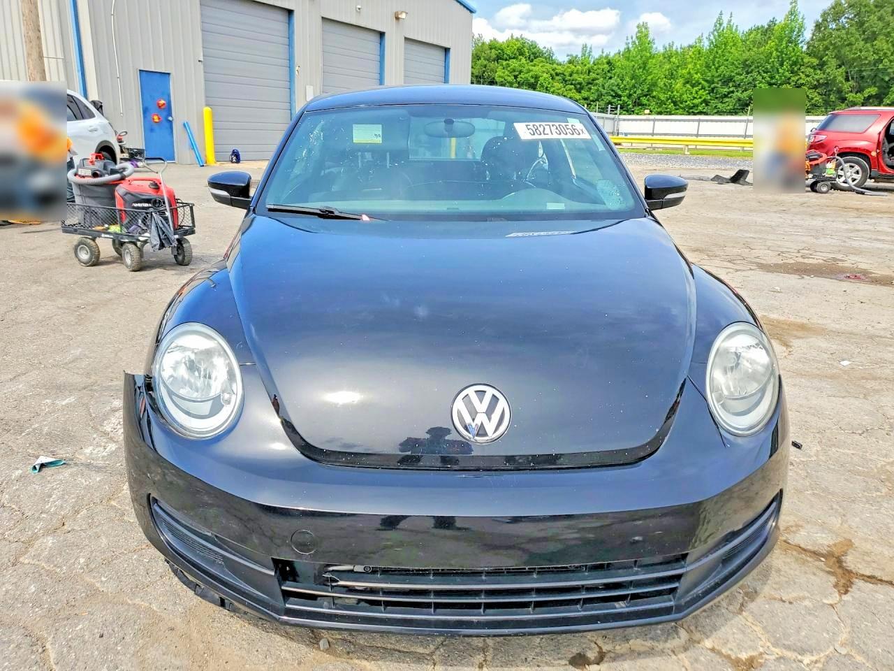 2014 Volkswagen Beetle Black vin: 3VWJX7AT7EM631685