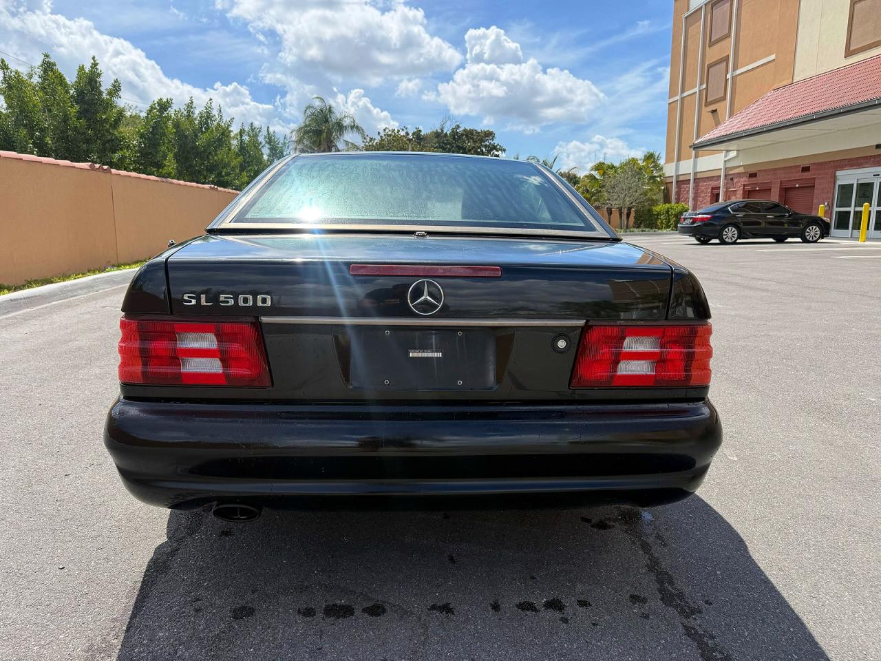 2000 Mercedes-benz Sl 500 Black vin: WDBFA68F4YF190363