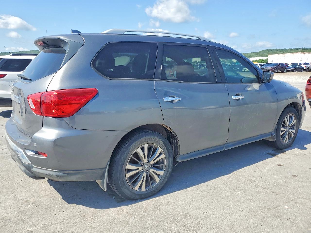 2020 Nissan Pathfinder S Gray vin: 5N1DR2ANXLC577288