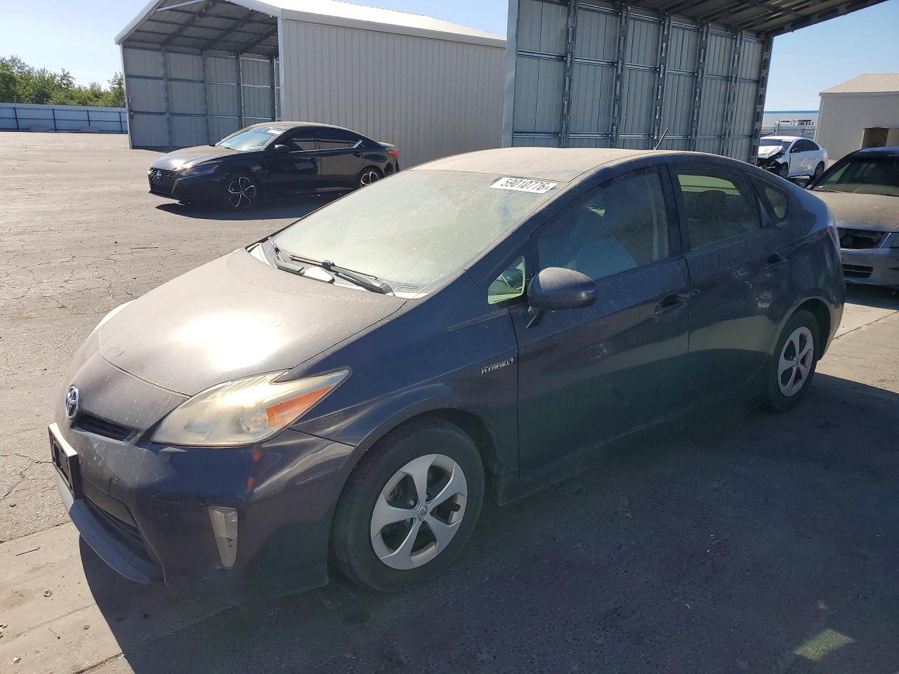 2013 Toyota Prius Two Gray vin: JTDKN3DU9D5575599