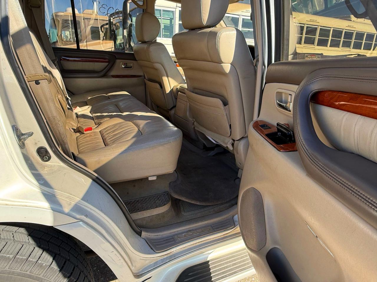 1998 Lexus Lx 470 White vin: JT6HT00W9W0023792
