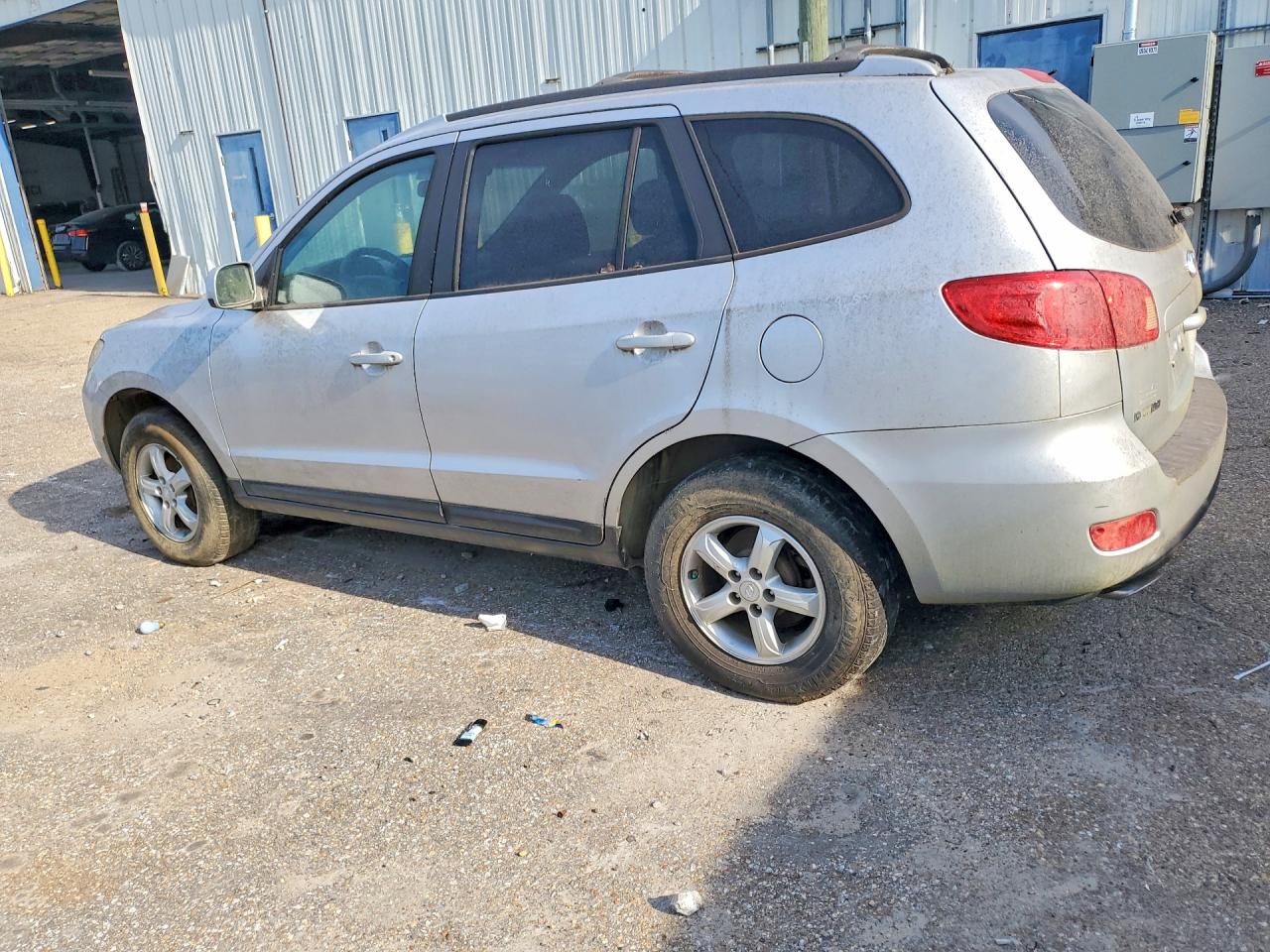 2007 Hyundai Santa Fe Gls Silver vin: 5NMSG13D87H047778