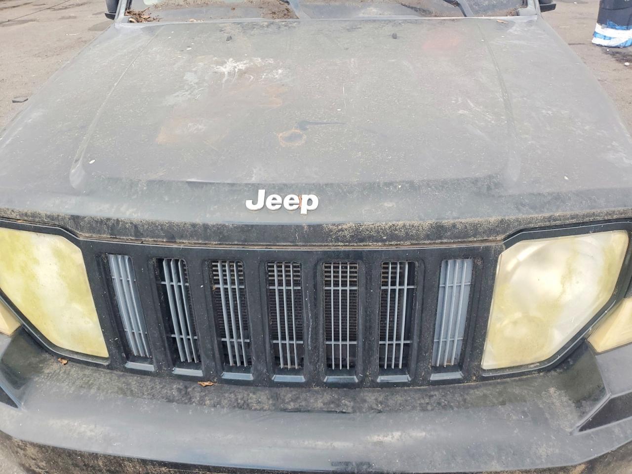 2012 Jeep Liberty Sport Черный vin: 1C4PJMAK2CW200334