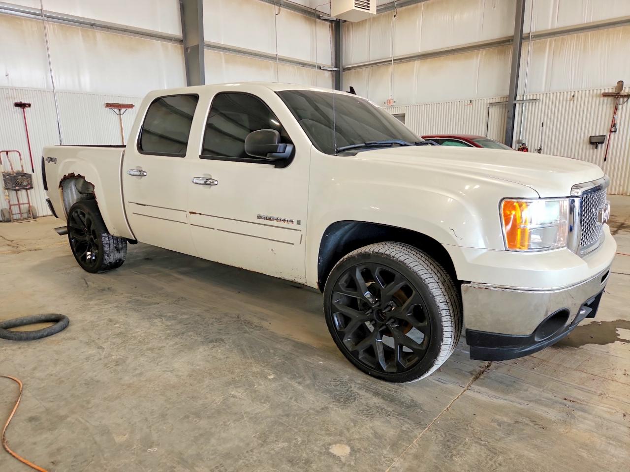 2009 Gmc Sierra K1500 Slt White vin: 3GTEK33329G165726