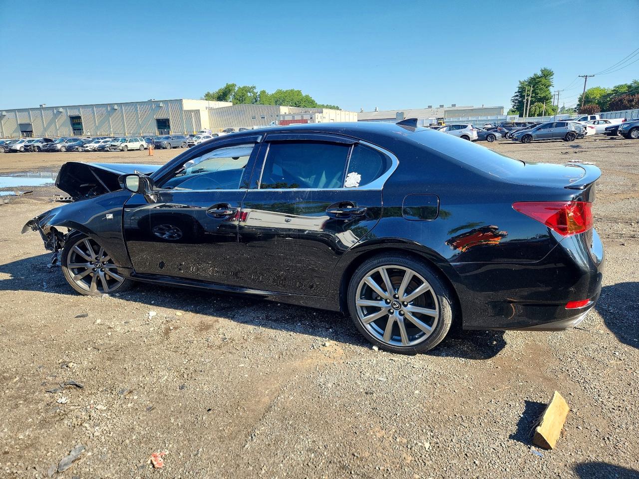 2015 Lexus Gs 350 Black vin: JTHCE1BL9FA007493