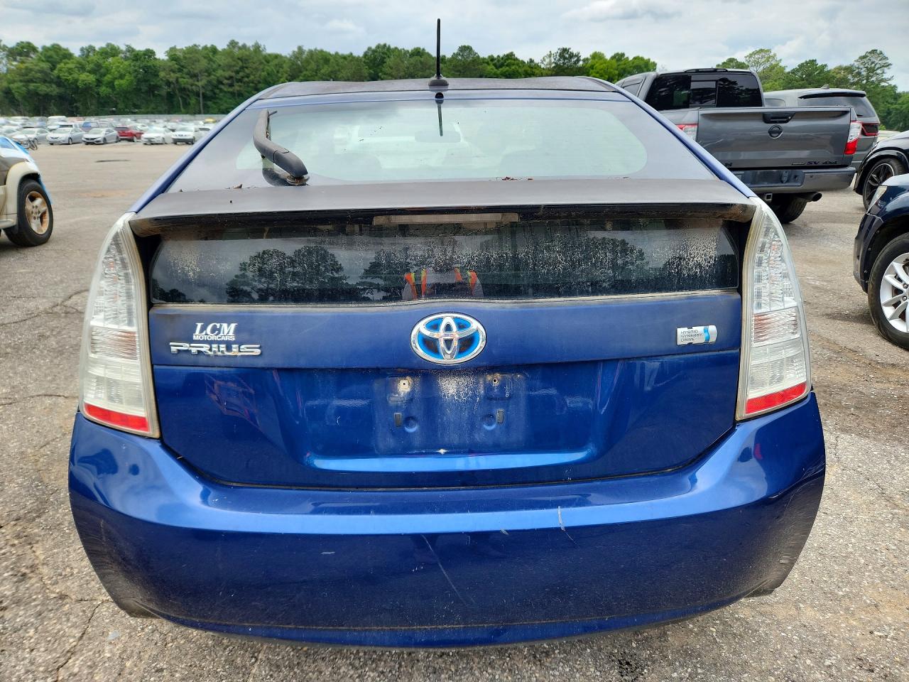 2010 Toyota Prius Iii Синий vin: JTDKN3DU7A0048413