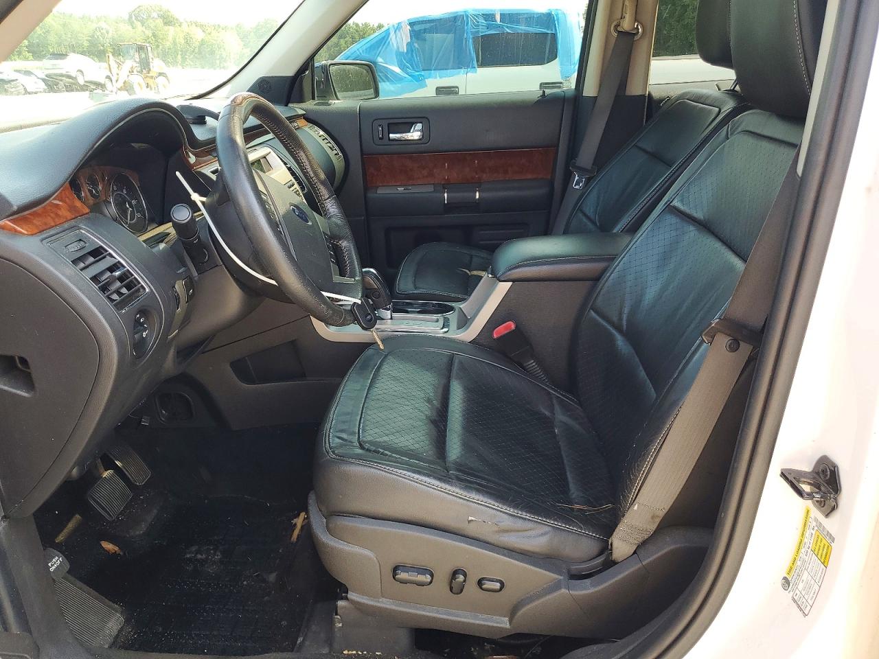 2009 Ford Flex Limited White vin: 2FMEK63C69BA15134
