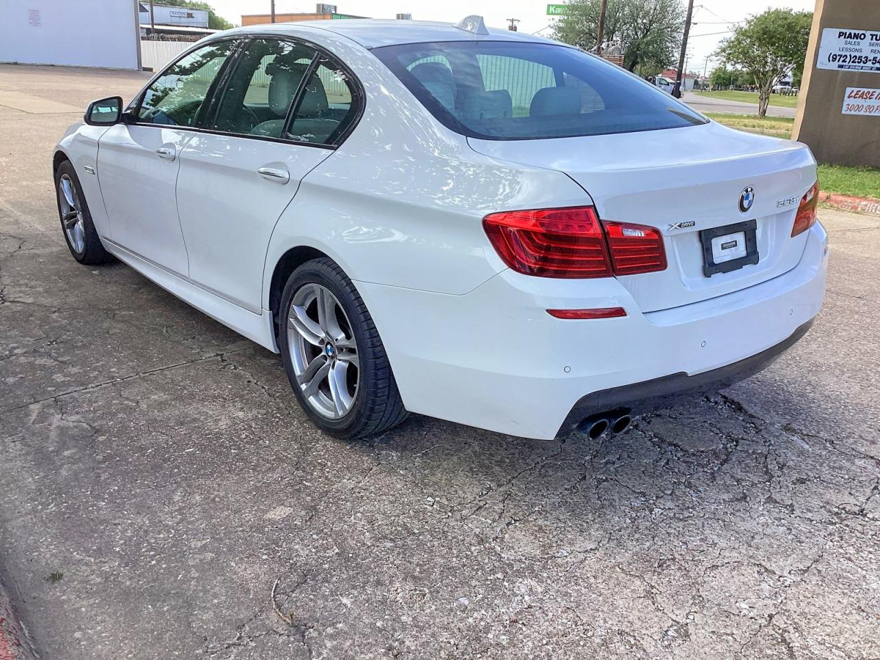 2014 Bmw 528 Xi White vin: WBA5A7C50ED613865