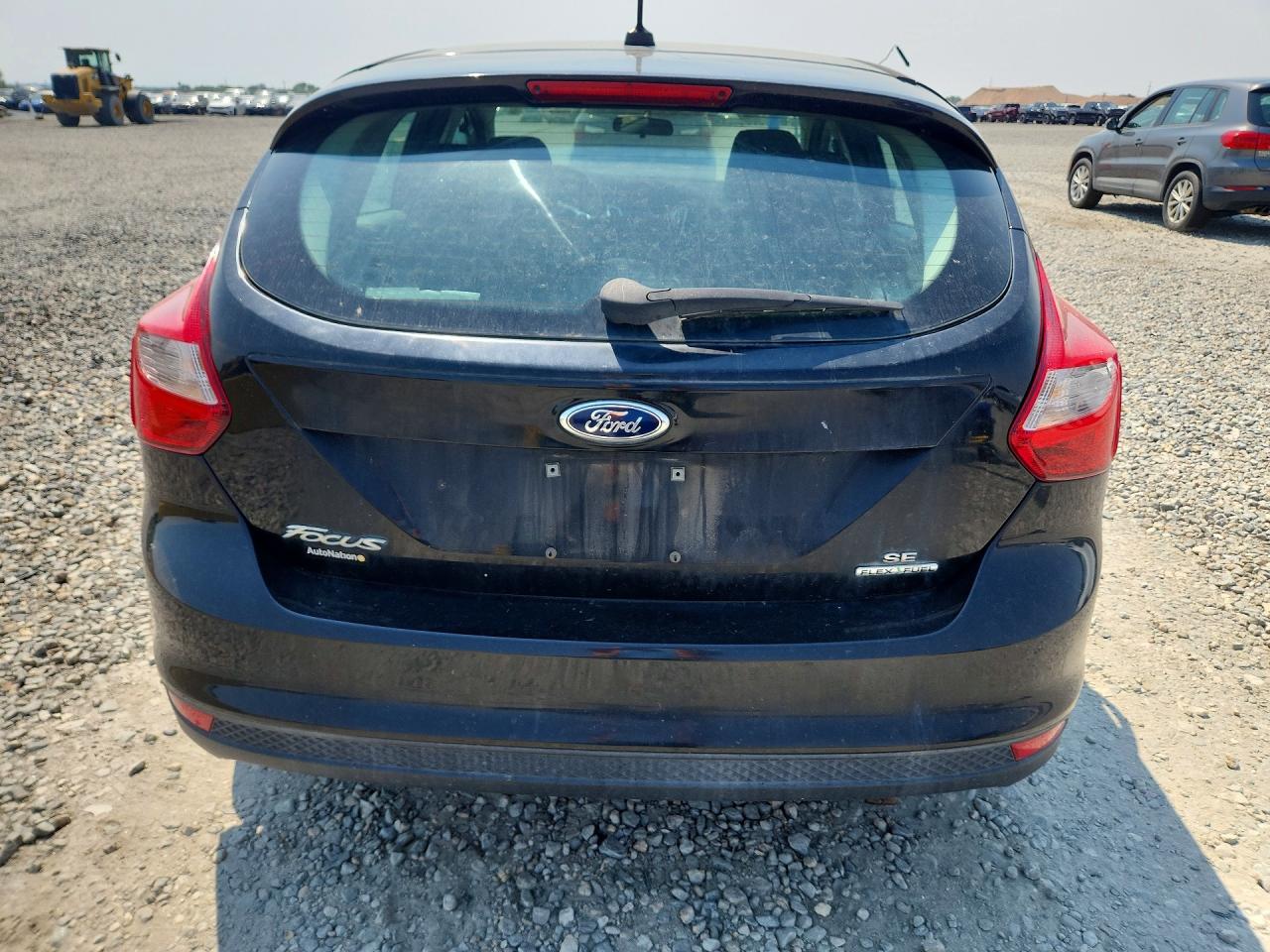 2014 Ford Focus Se Black vin: 1FADP3K2XEL390775