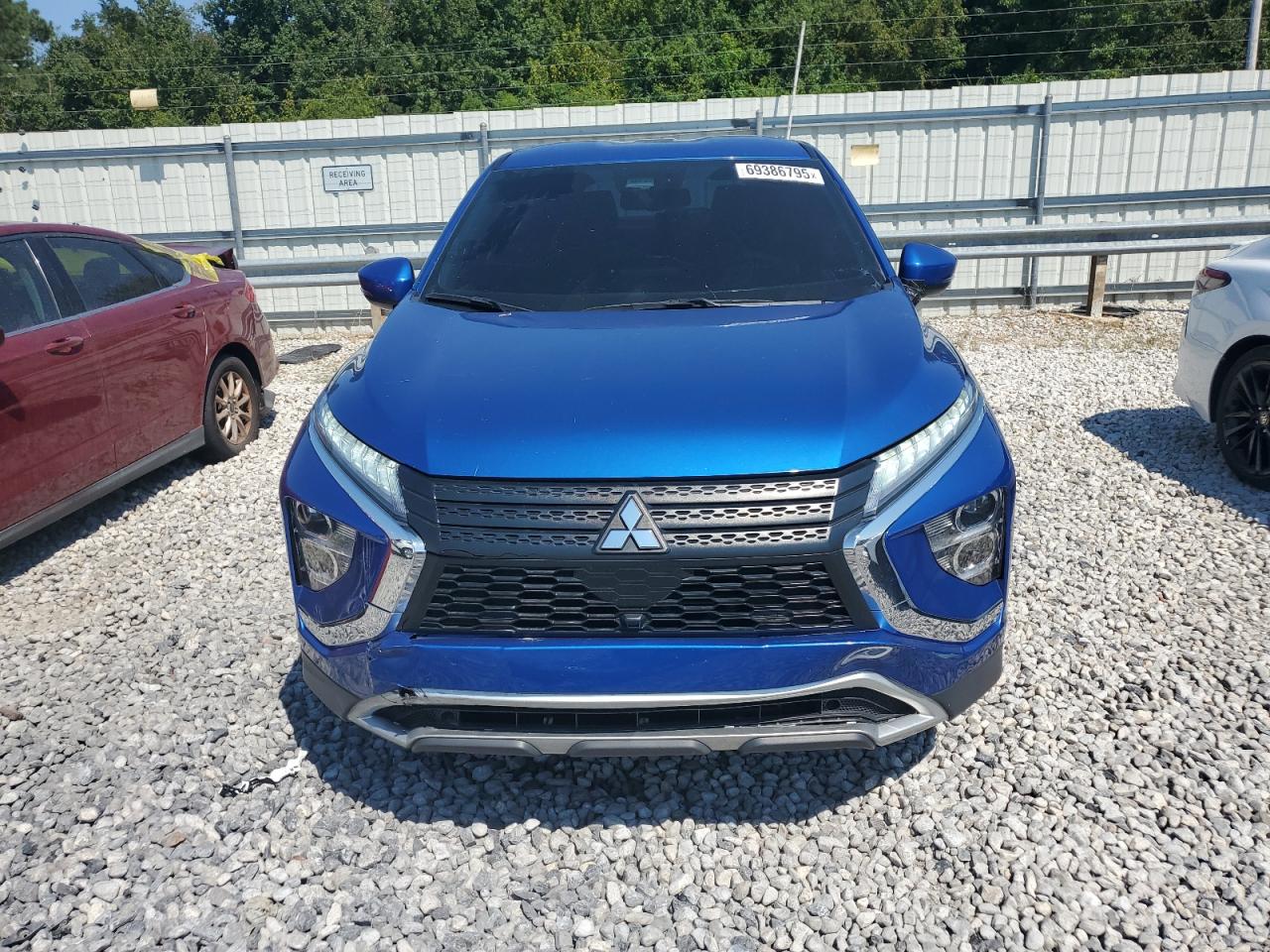 2022 Mitsubishi Eclipse Cross Se   Blue vin: JA4ATWAA1NZ004612