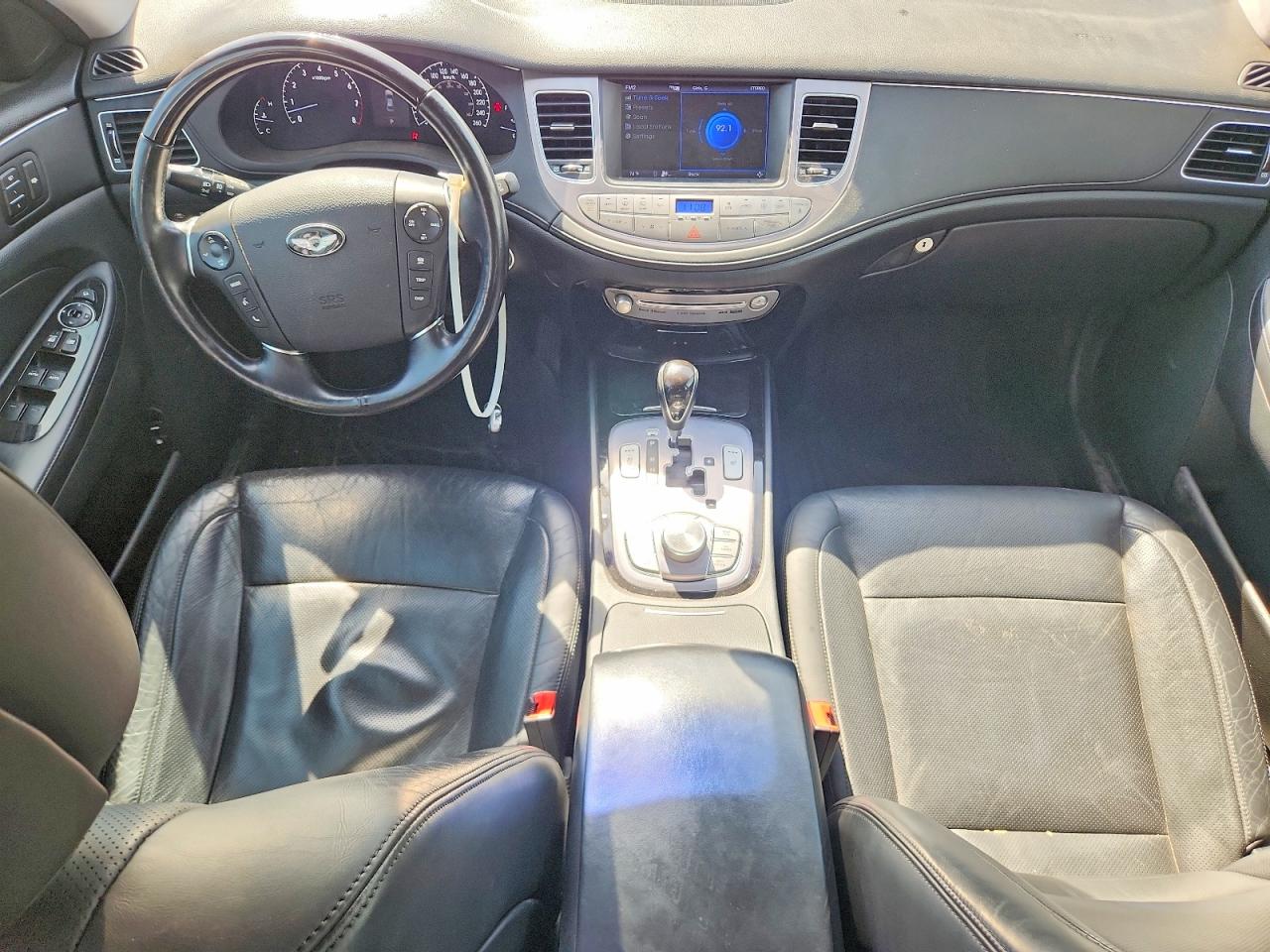 2012 Hyundai Genesis 5.0l Black vin: KMHGC4DH3CU173677
