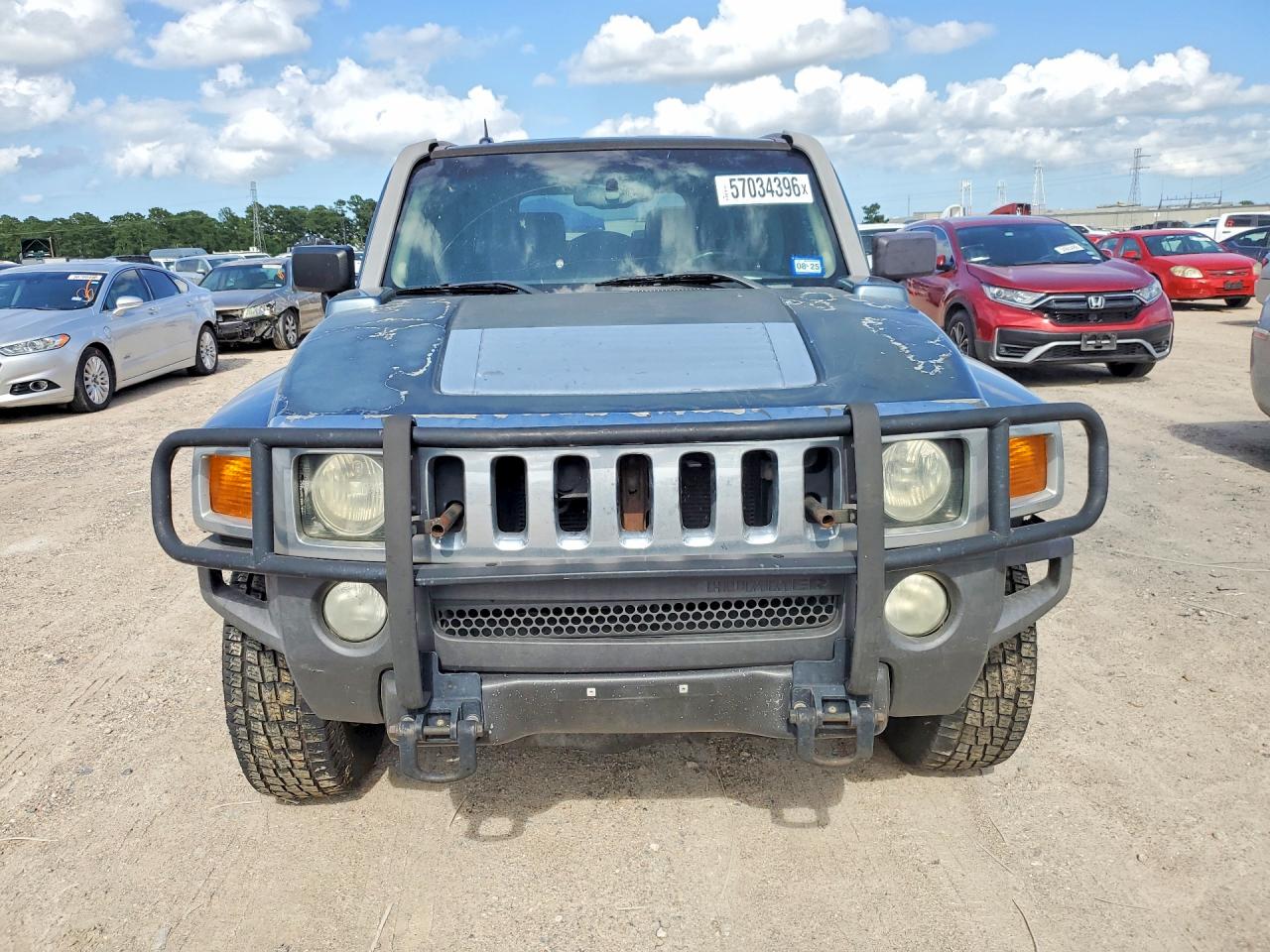 2006 Hummer H3 Серый vin: 5GTDN136968274972