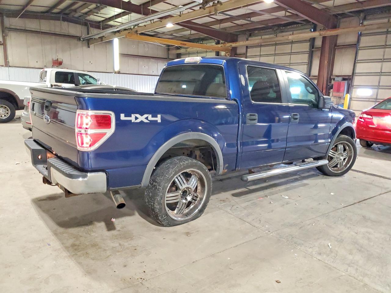 2009 Ford F150 Supercrew Blue vin: 1FTRW14879FA05475