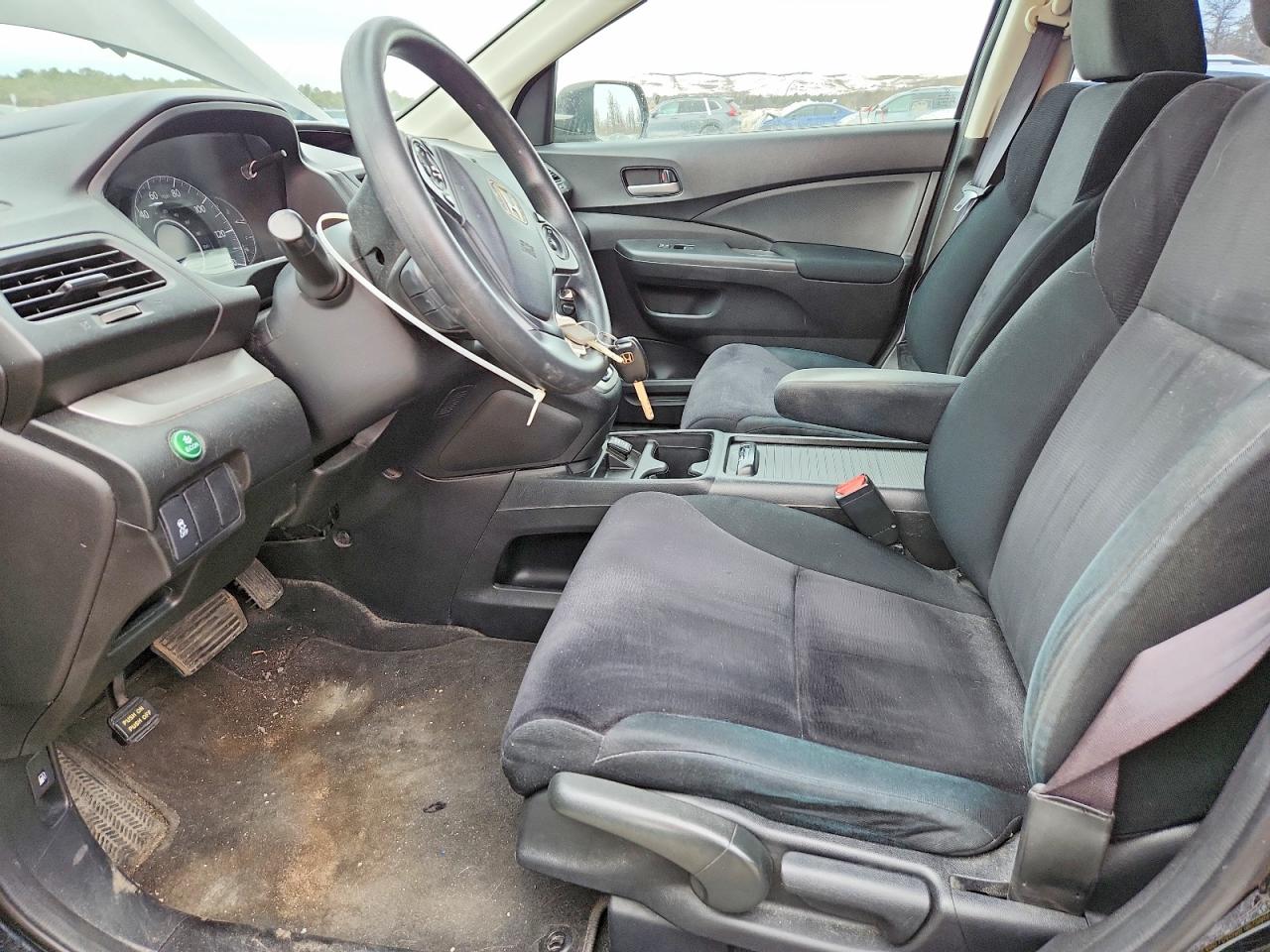 2012 Honda Cr-v Lx Black vin: 5J6RM4H38CL026215