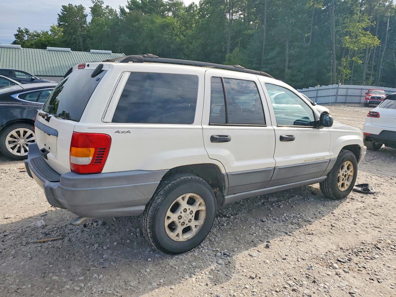 2001 Jeep Grand Cherokee Laredo White vin: 1J4GW48S11C718306