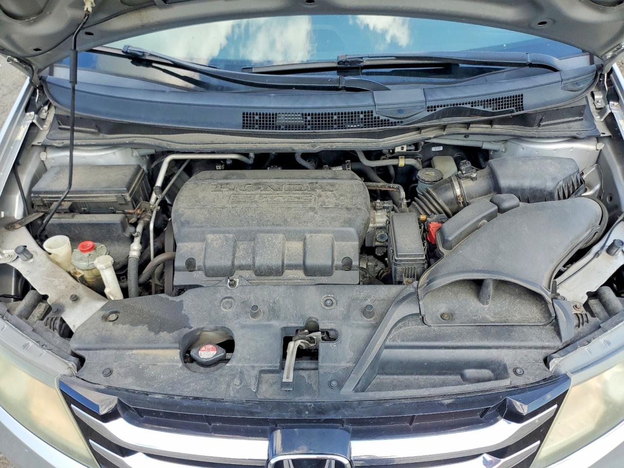 2014 Honda Odyssey Exl Silver vin: 5FNRL5H68EB138608