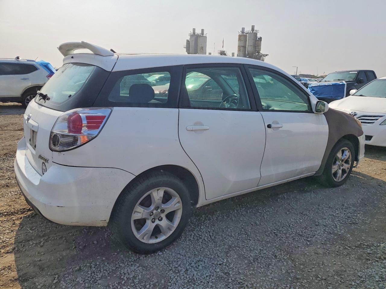 2007 Toyota Matrix Xr White vin: 2T1KR32E17C635513