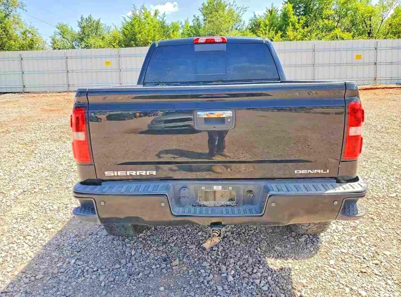 2014 Gmc Sierra K1500 Denali Черный vin: 3GTU2WEC4EG373434