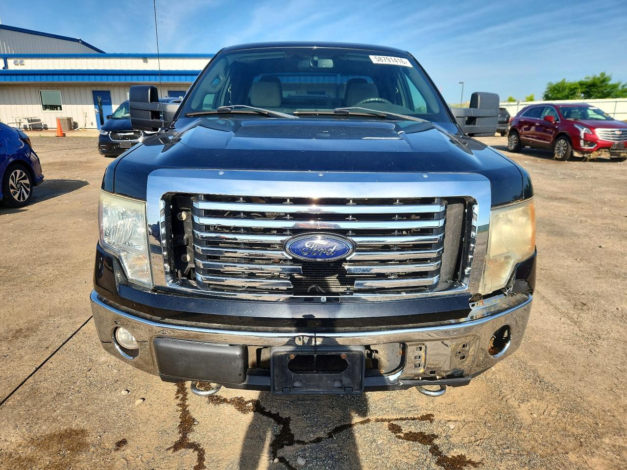 2010 Ford F150 Super Cab Black vin: 1FTFX1EV6AFB54551