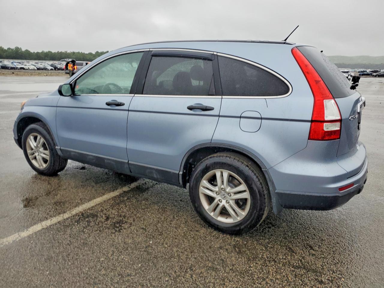 2011 Honda Cr-v Ex Blue vin: 5J6RE4H50BL016095