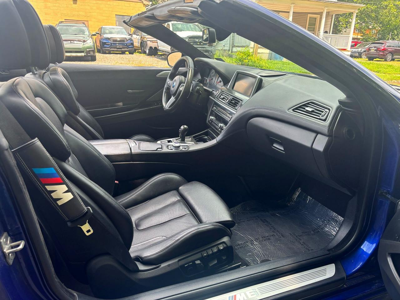 2013 Bmw M6 Blue vin: WBSLZ9C54DC985785