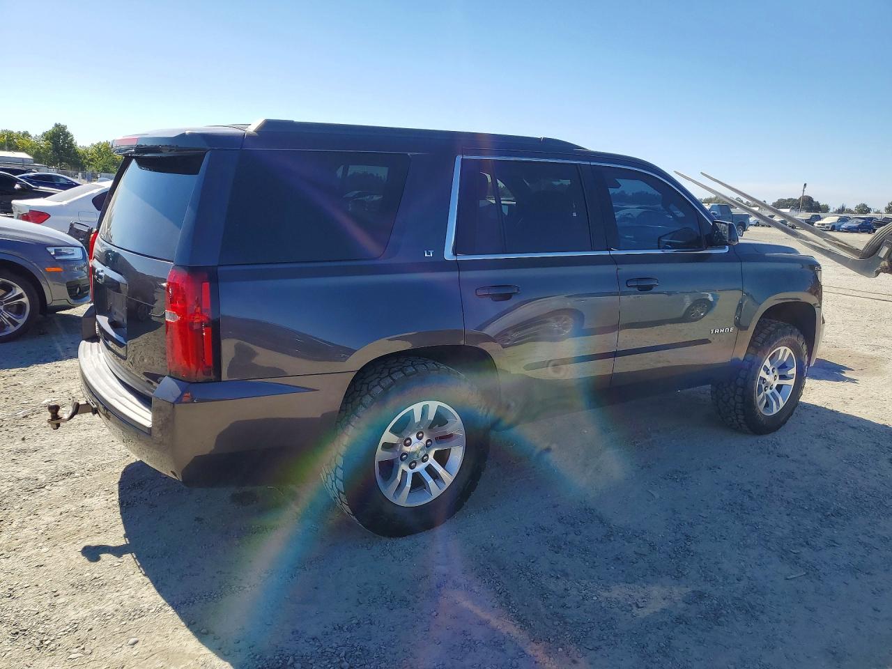 2015 Chevrolet Tahoe C1500 Lt Gray vin: 1GNSCBKC0FR727024