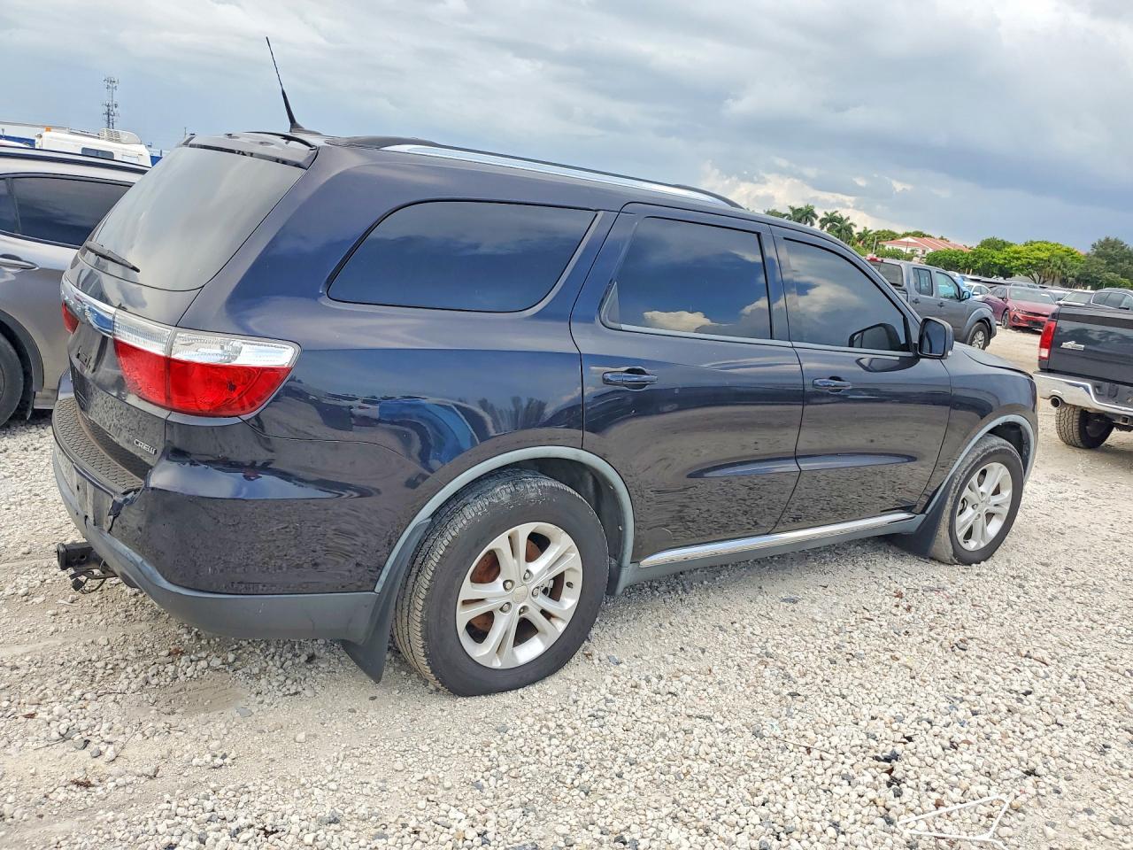 2011 Dodge Durango Crew Blue vin: 1D4RD4GG4BC638147
