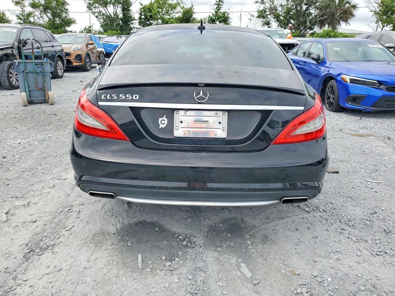 2014 Mercedes-benz Cls 550 Black vin: WDDLJ7DB2EA122591