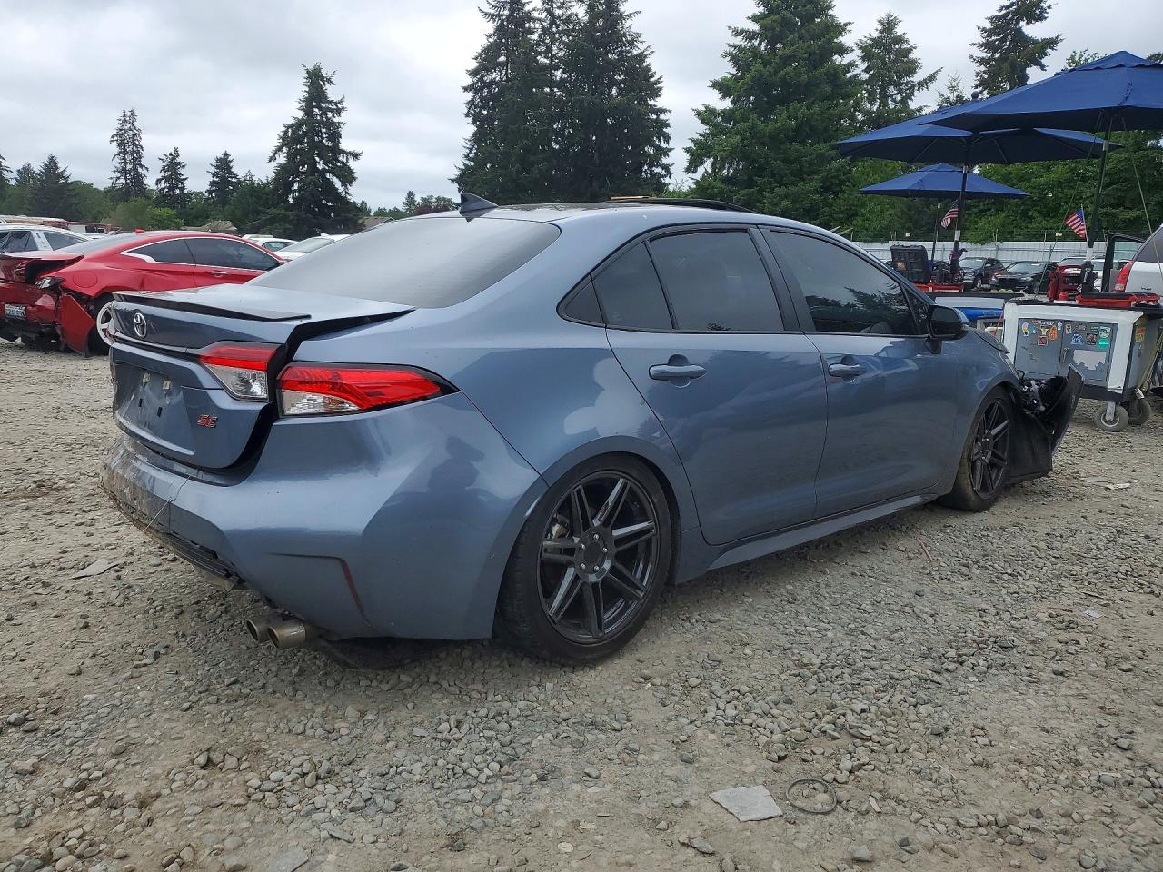2024 Toyota Corolla Se Gray vin: 5YFP4MCE2RP178870