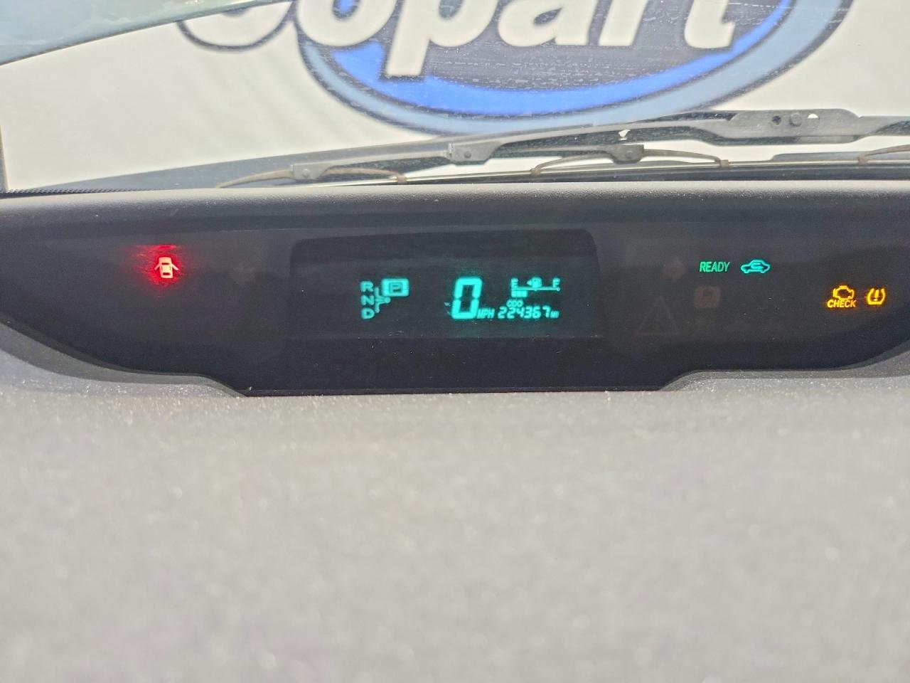 2008 Toyota Prius Base Синий vin: JTDKB20U687695508