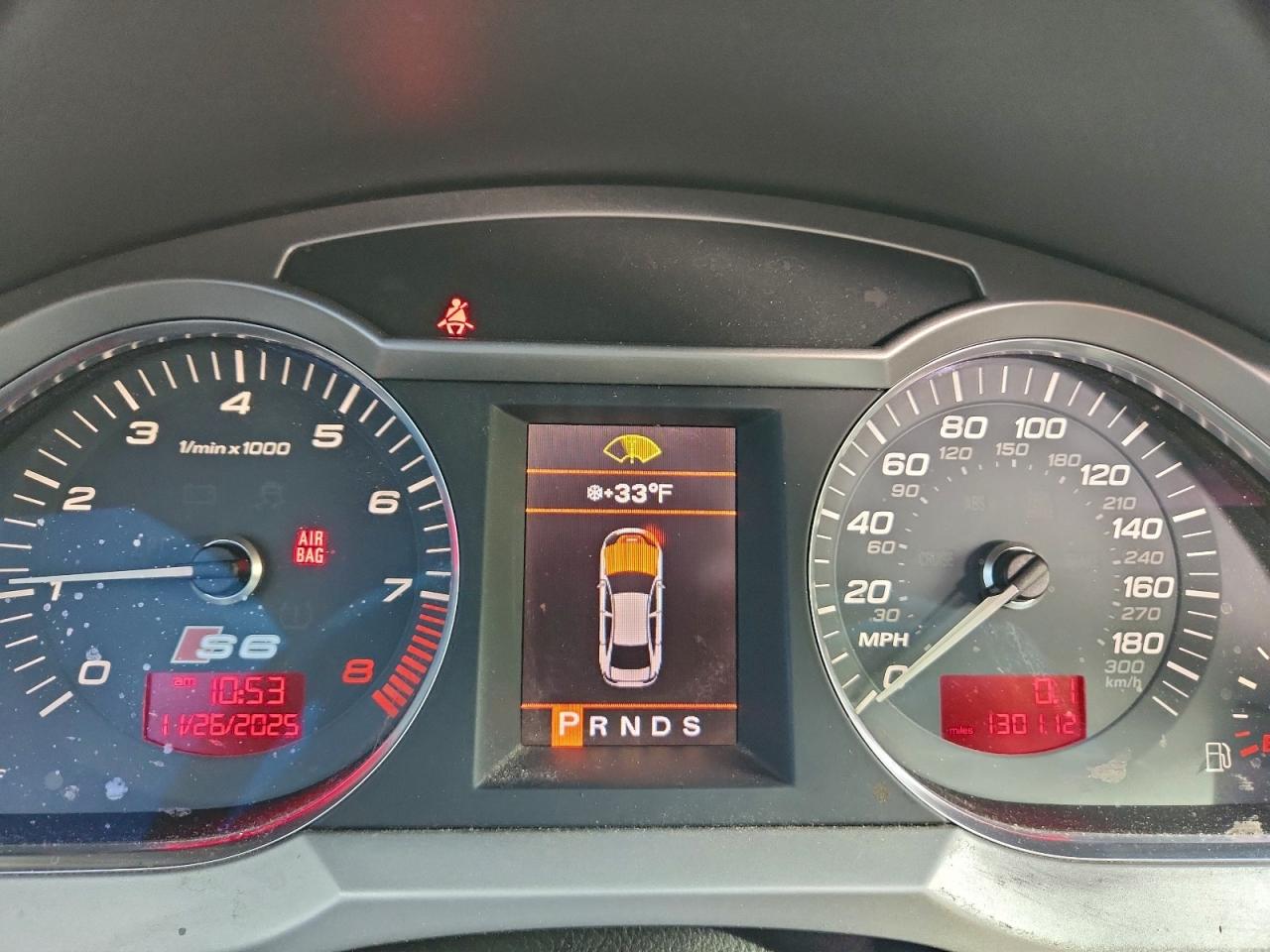 2007 Audi S6 Quattro Black vin: WAUGN74F97N104049