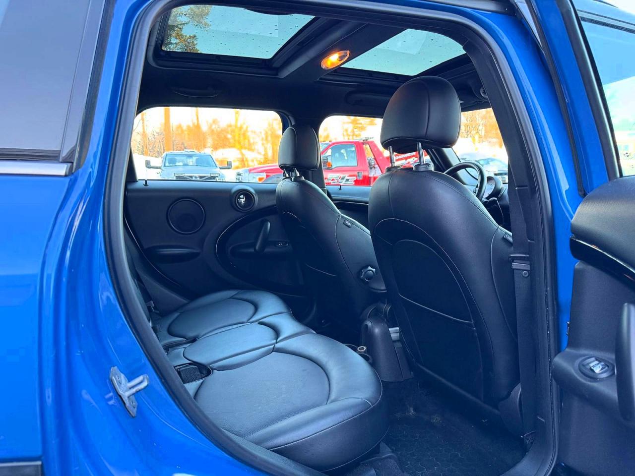 2014 Mini Cooper S Countryman Blue vin: WMWZC5C57EWP40651