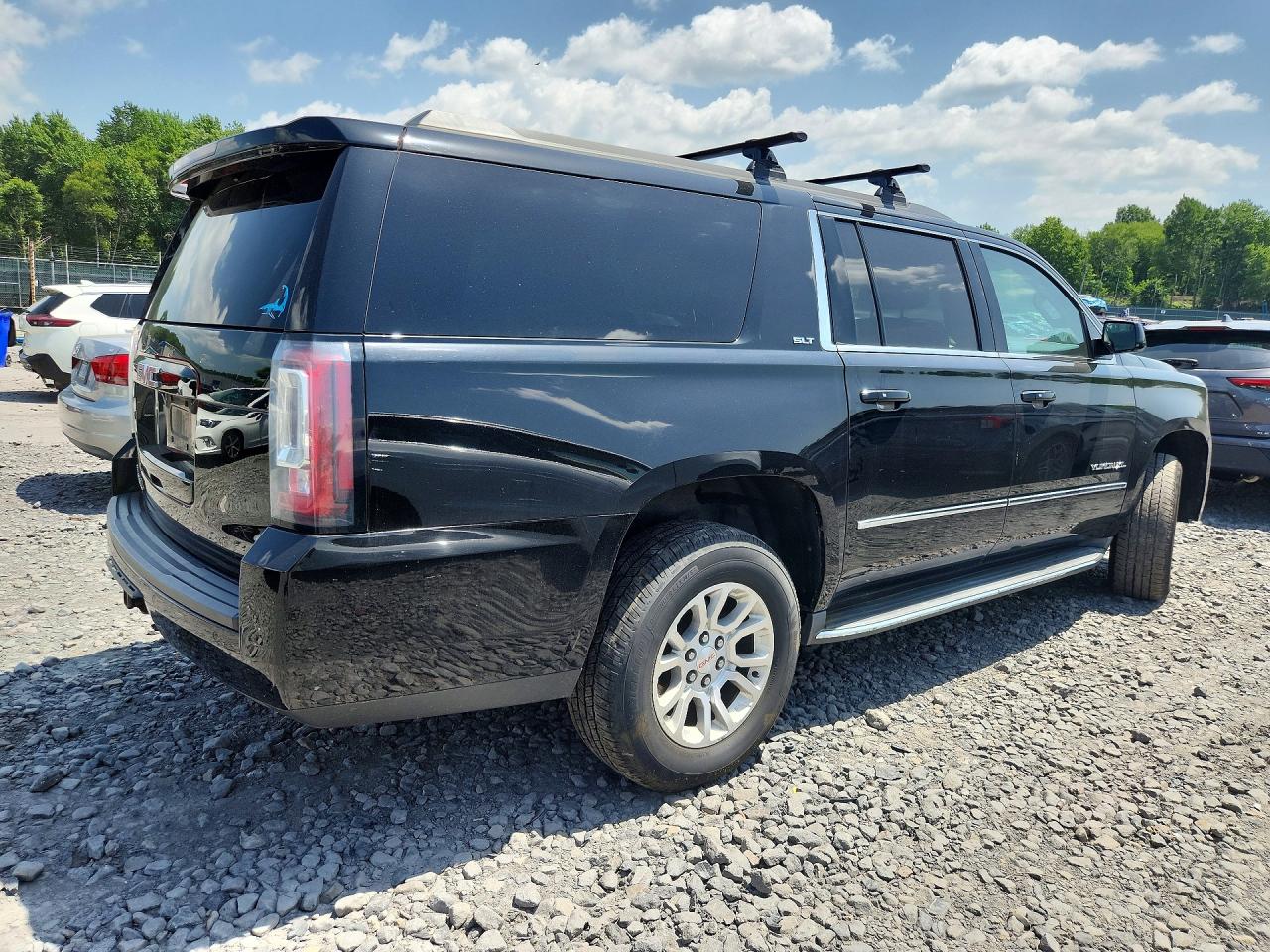 2015 Gmc Yukon Xl K1500 Slt Black vin: 1GKS2HKC9FR671832
