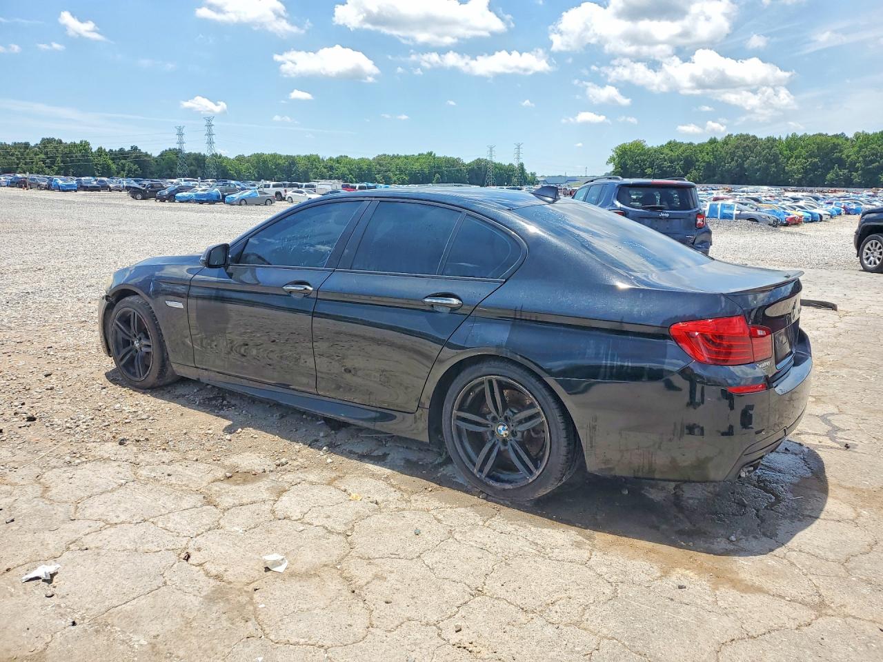 2014 Bmw 550 I Black vin: WBAKN9C53ED681385