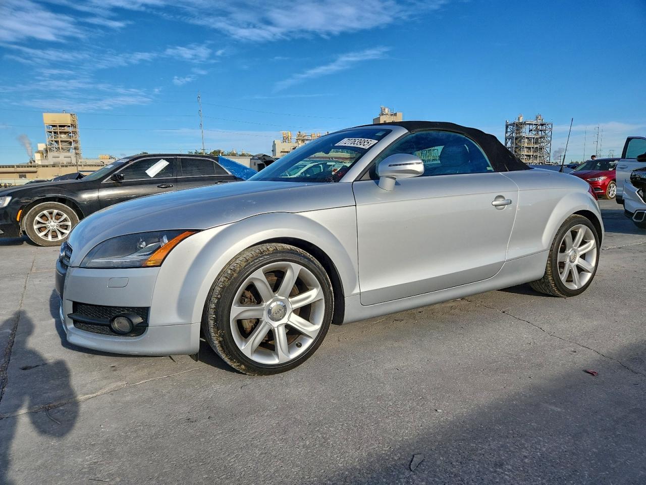2009 Audi Tt Silver vin: TRULF38J591014502