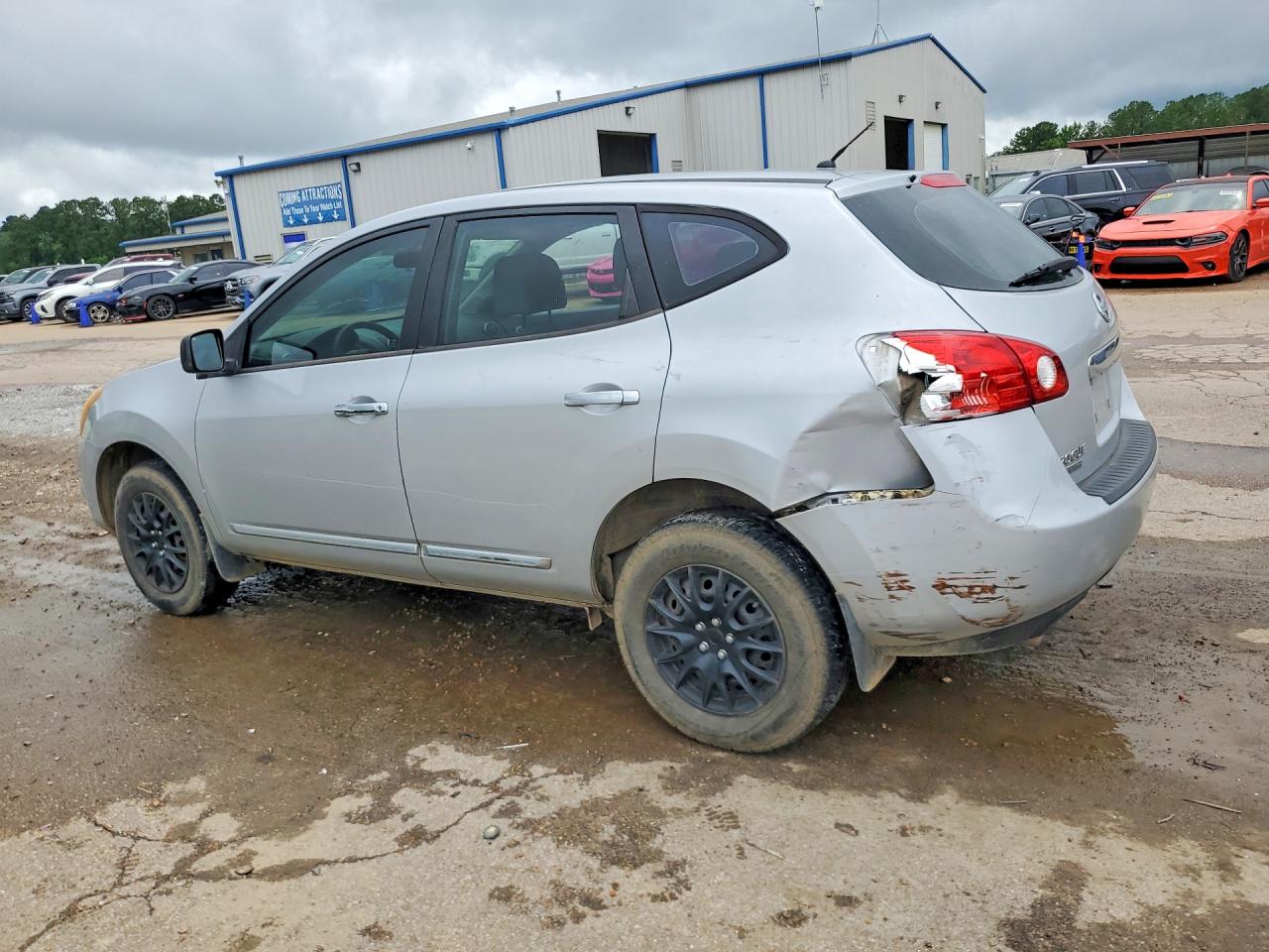 2014 Nissan Rogue Select S Silver vin: JN8AS5MT6EW604533