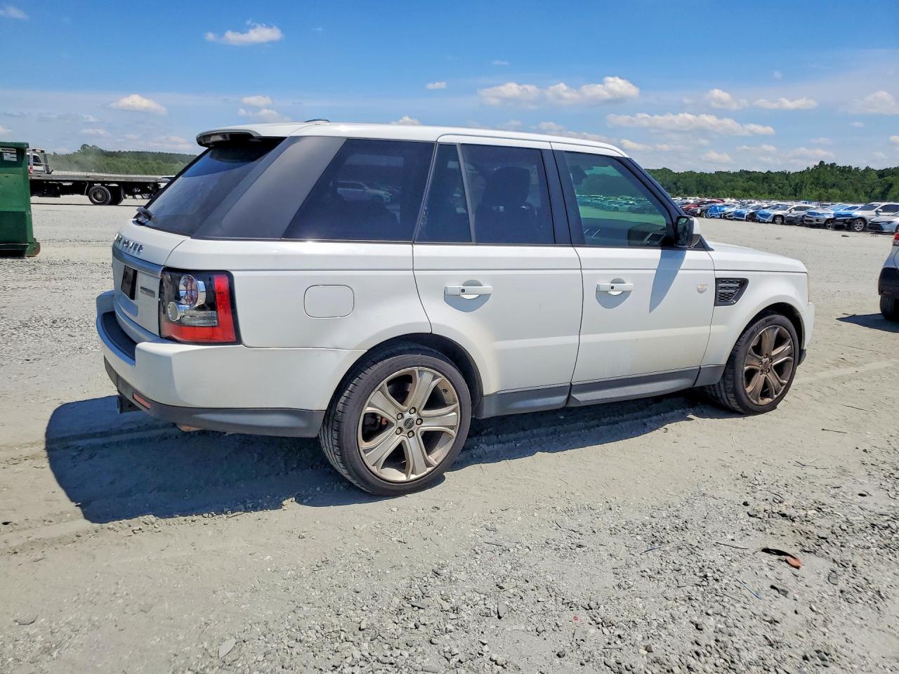2012 Land Rover Range Rover Sport Hse Luxury Белый vin: SALSK2D47CA753723