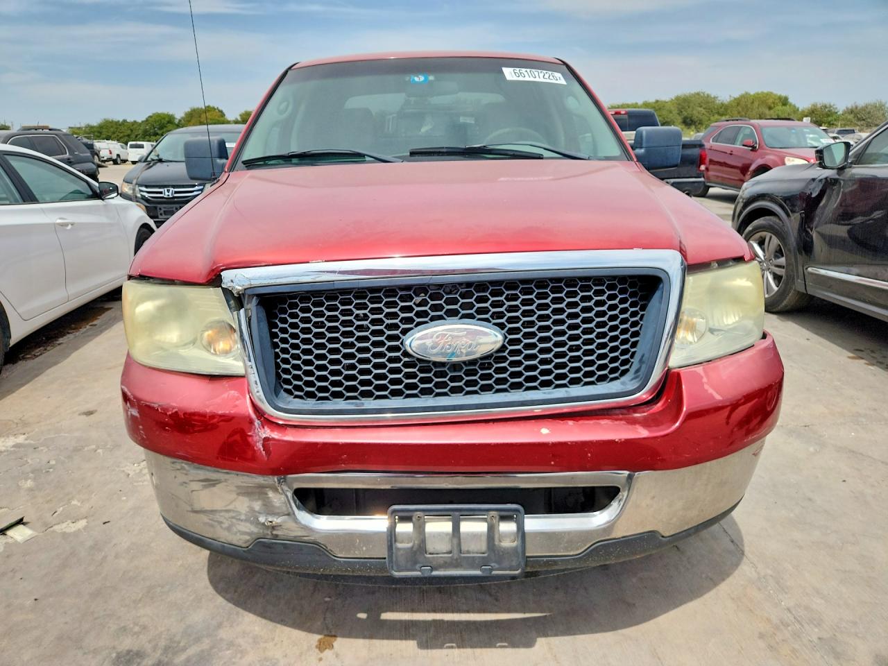 2008 Ford F150 Supercrew Красный vin: 1FTPW12V28FB95779