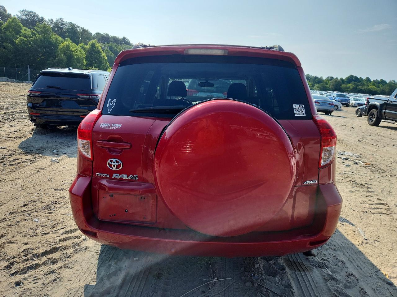 2008 Toyota Rav4 Sport Red vin: JTMBK32V585047259